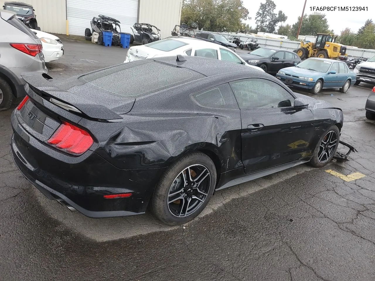 2021 Ford Mustang Gt VIN: 1FA6P8CF1M5123941 Lot: 74634744