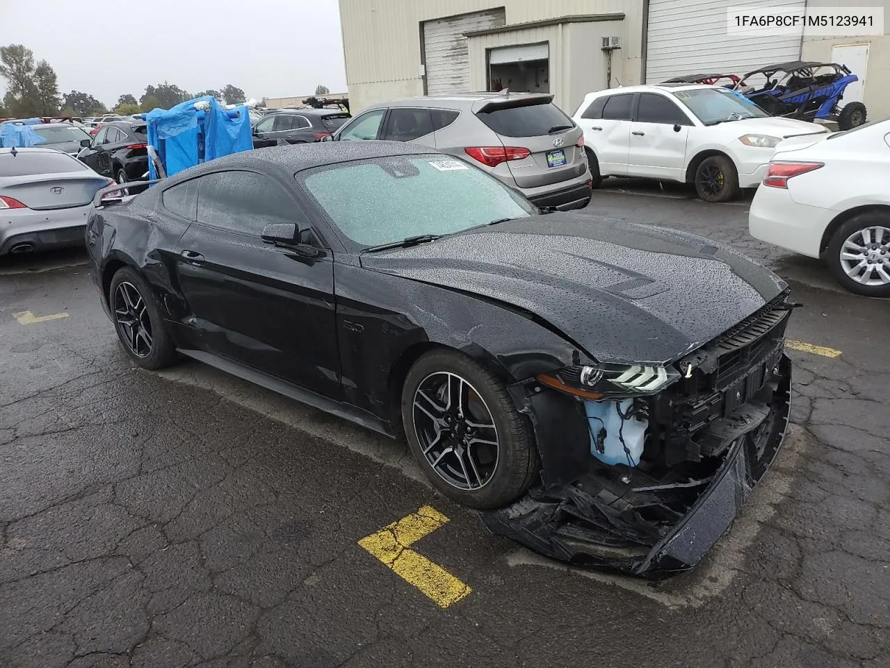 2021 Ford Mustang Gt VIN: 1FA6P8CF1M5123941 Lot: 74634744