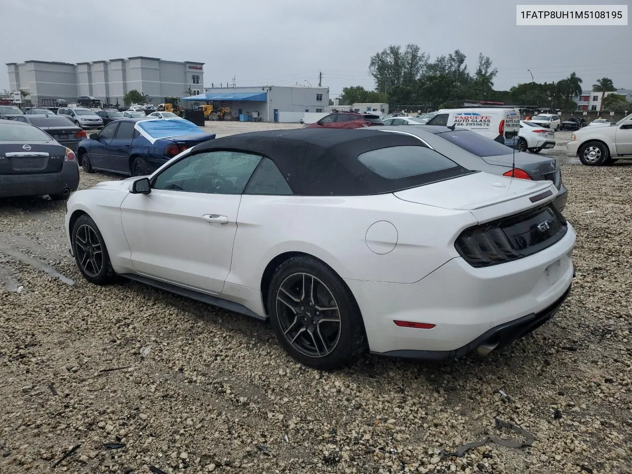 2021 Ford Mustang VIN: 1FATP8UH1M5108195 Lot: 75760844