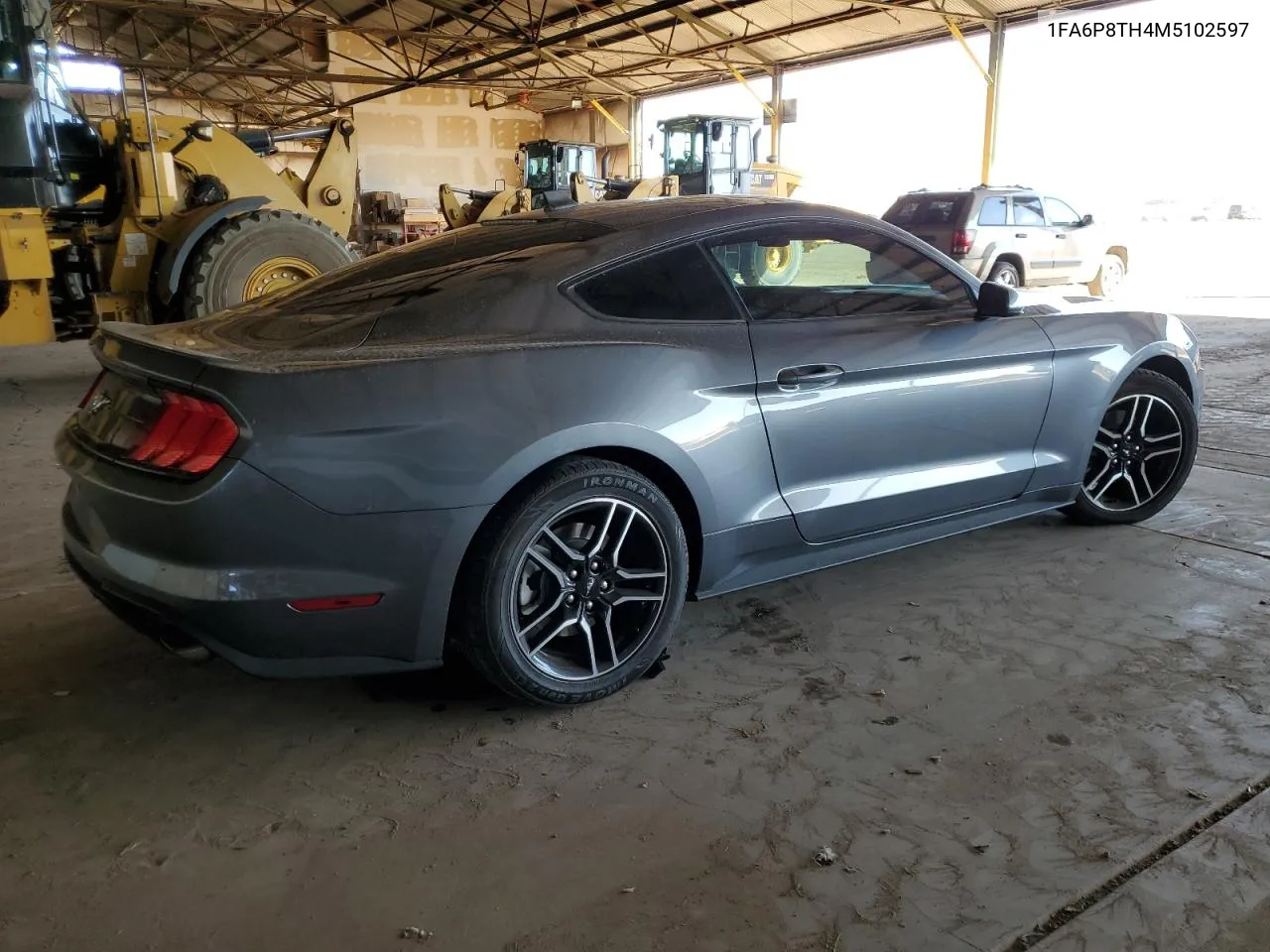 2021 Ford Mustang VIN: 1FA6P8TH4M5102597 Lot: 75878924