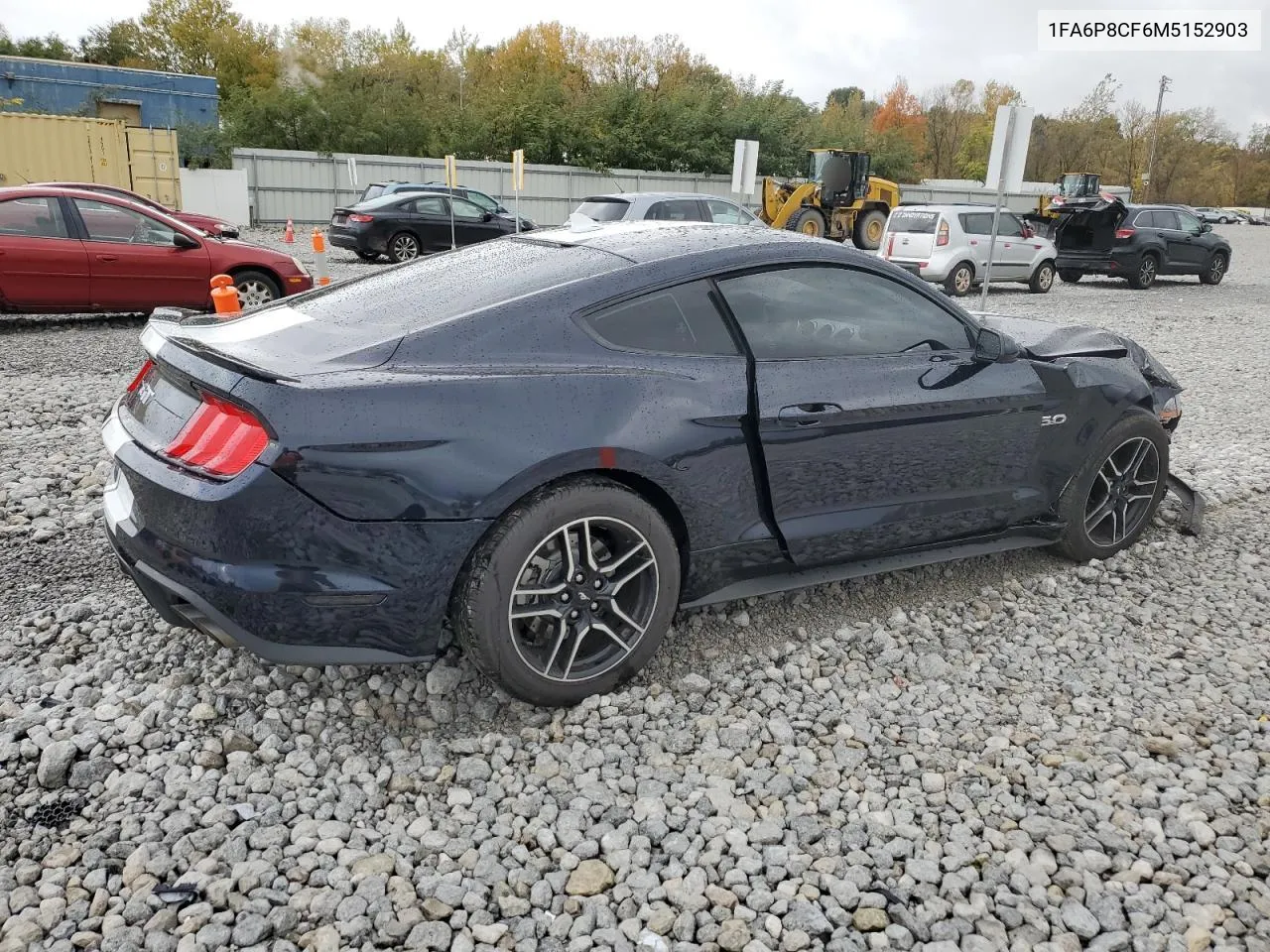 2021 Ford Mustang Gt VIN: 1FA6P8CF6M5152903 Lot: 76391134