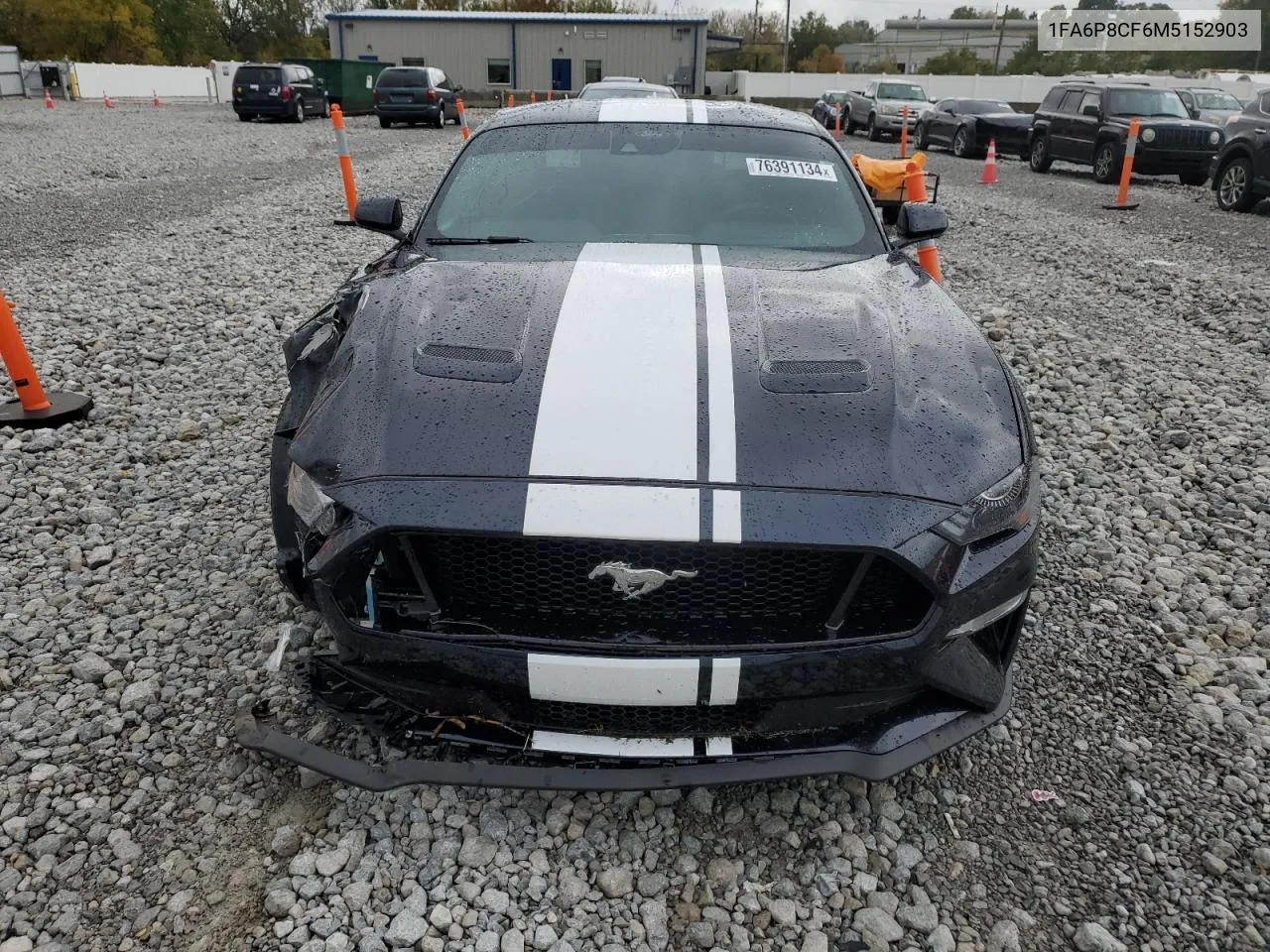 2021 Ford Mustang Gt VIN: 1FA6P8CF6M5152903 Lot: 76391134