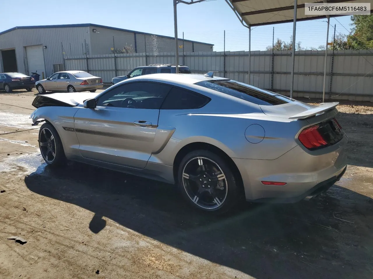 2021 Ford Mustang Gt VIN: 1FA6P8CF6M5116483 Lot: 76737364