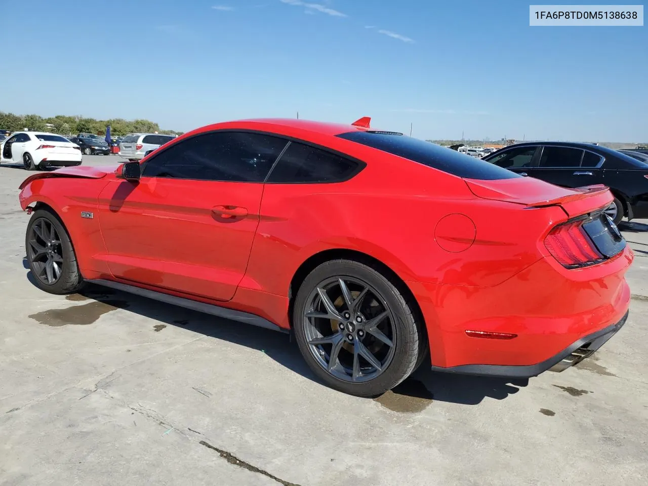 2021 Ford Mustang VIN: 1FA6P8TD0M5138638 Lot: 76768294