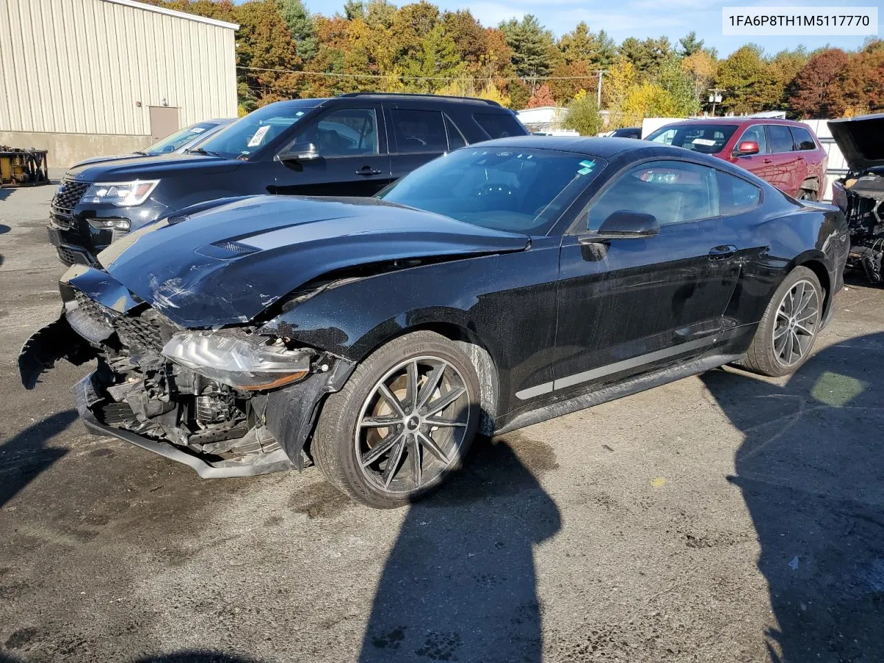 2021 Ford Mustang VIN: 1FA6P8TH1M5117770 Lot: 76932624