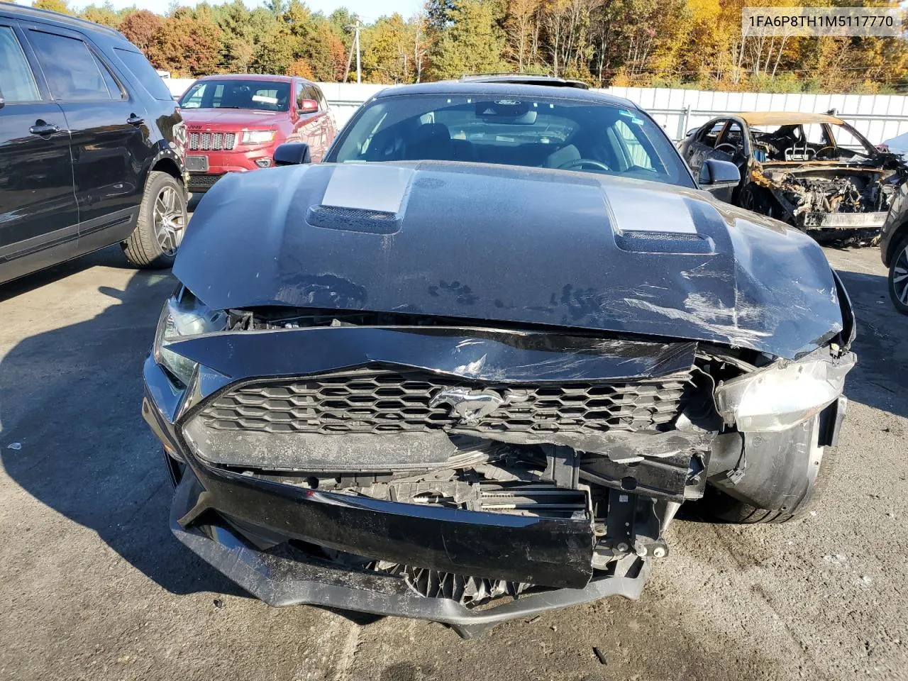 2021 Ford Mustang VIN: 1FA6P8TH1M5117770 Lot: 76932624