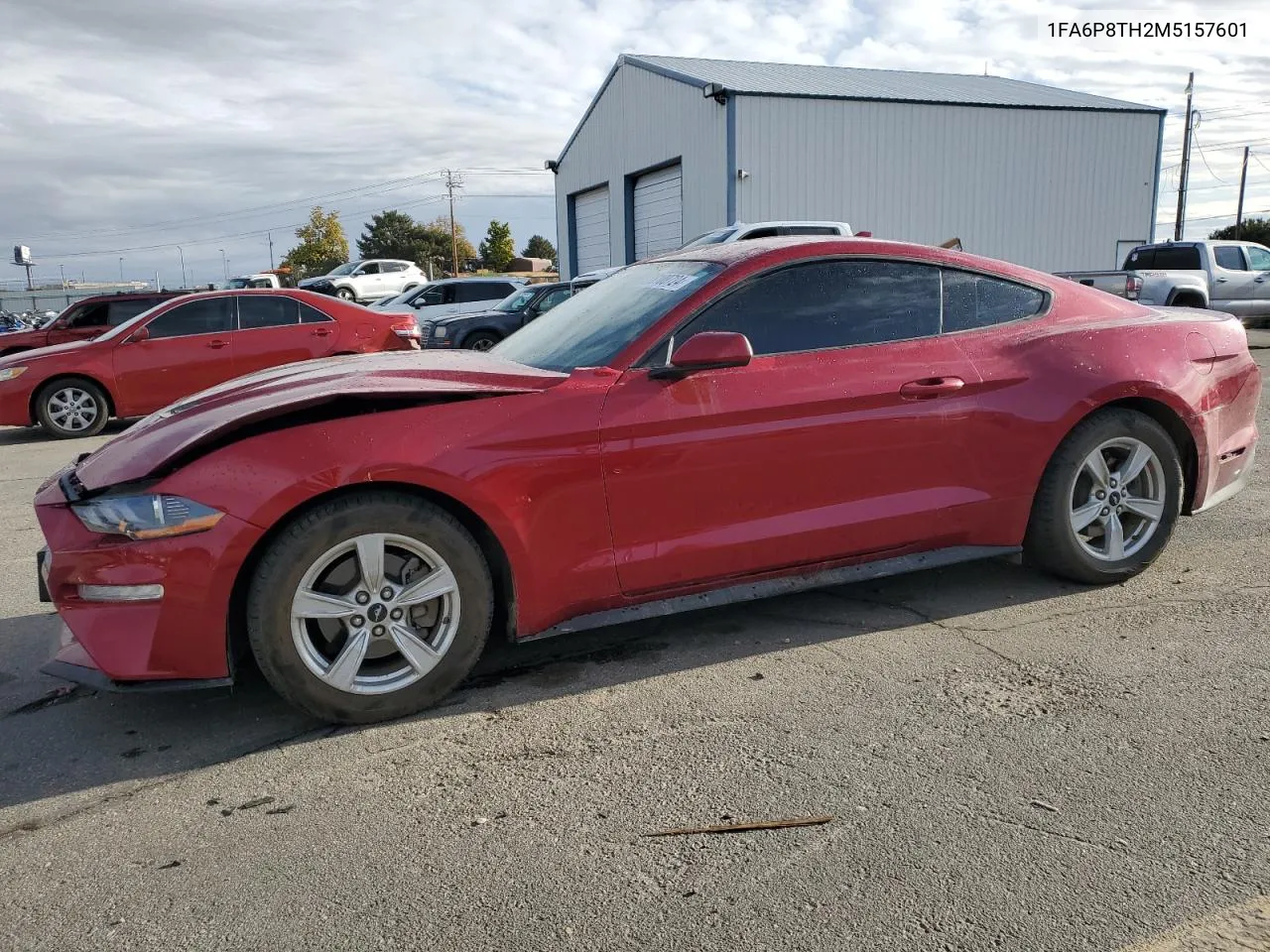 2021 Ford Mustang VIN: 1FA6P8TH2M5157601 Lot: 78100724