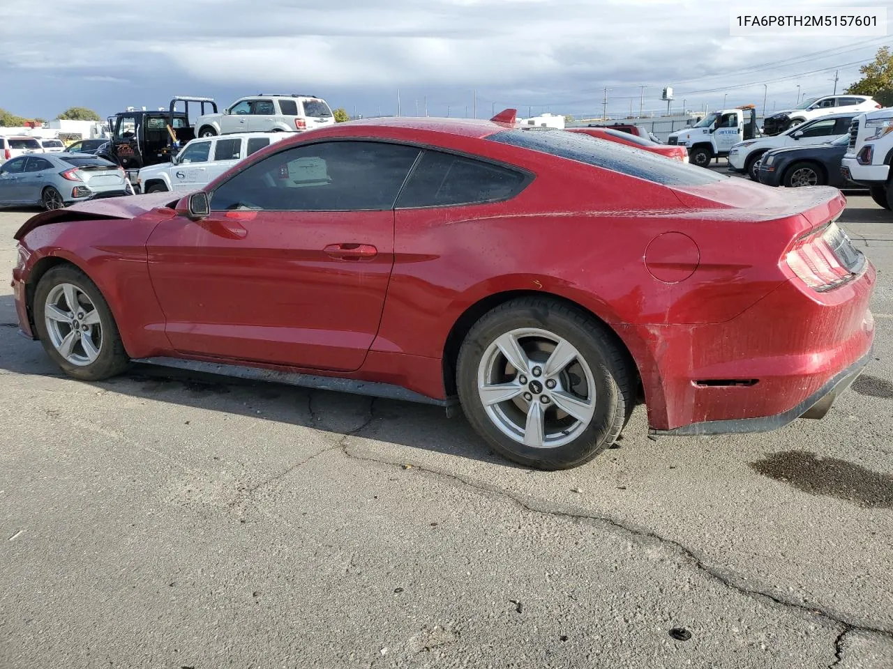 2021 Ford Mustang VIN: 1FA6P8TH2M5157601 Lot: 78100724