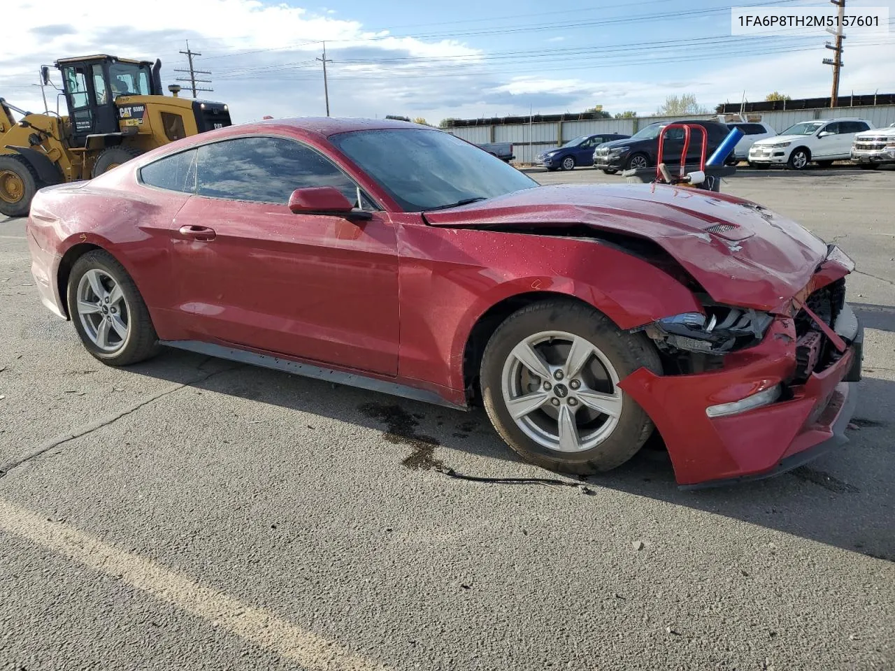 2021 Ford Mustang VIN: 1FA6P8TH2M5157601 Lot: 78100724