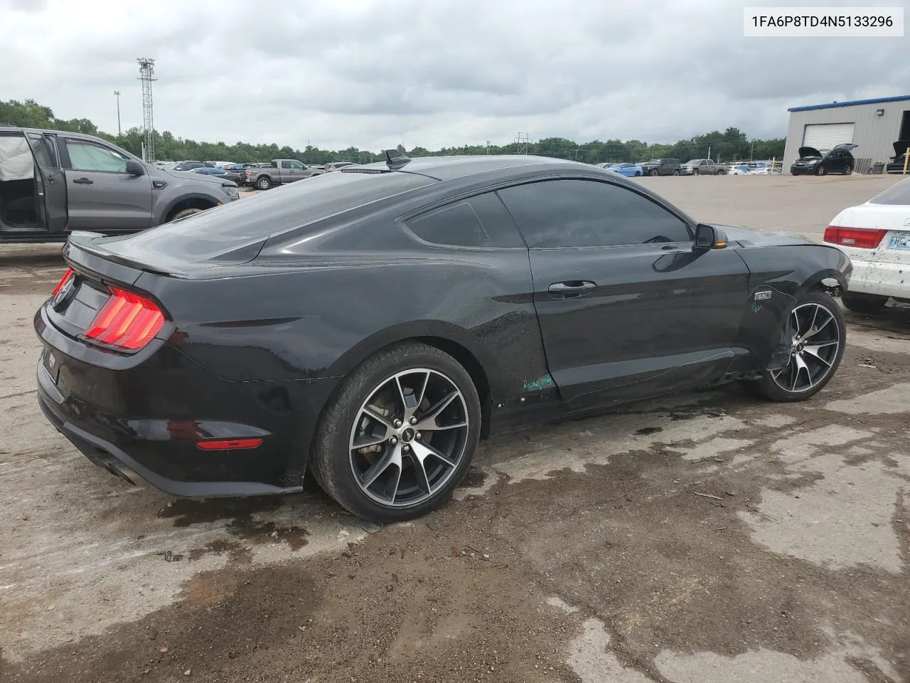 2022 Ford Mustang VIN: 1FA6P8TD4N5133296 Lot: 57140394