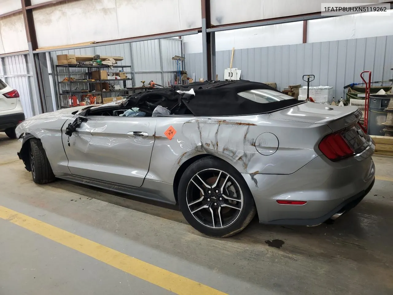 2022 Ford Mustang VIN: 1FATP8UHXN5119262 Lot: 62709254