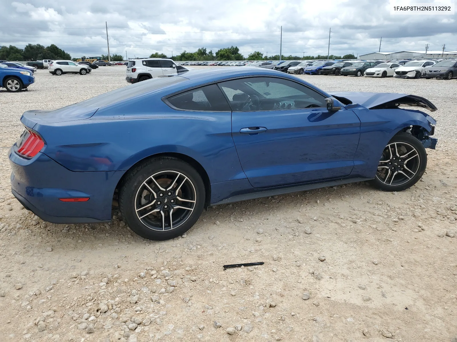 2022 Ford Mustang VIN: 1FA6P8TH2N5113292 Lot: 65011354