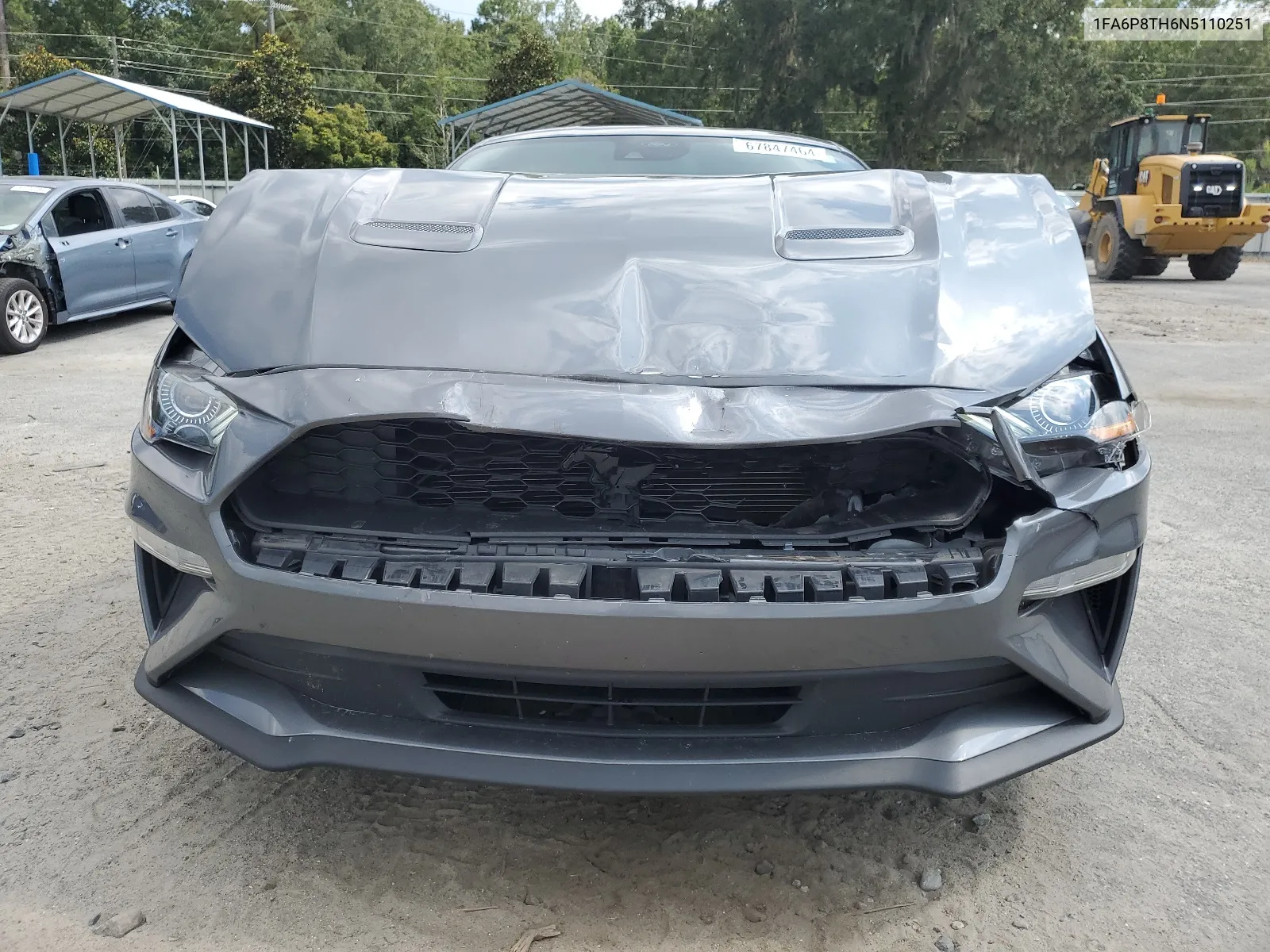 2022 Ford Mustang VIN: 1FA6P8TH6N5110251 Lot: 67847464