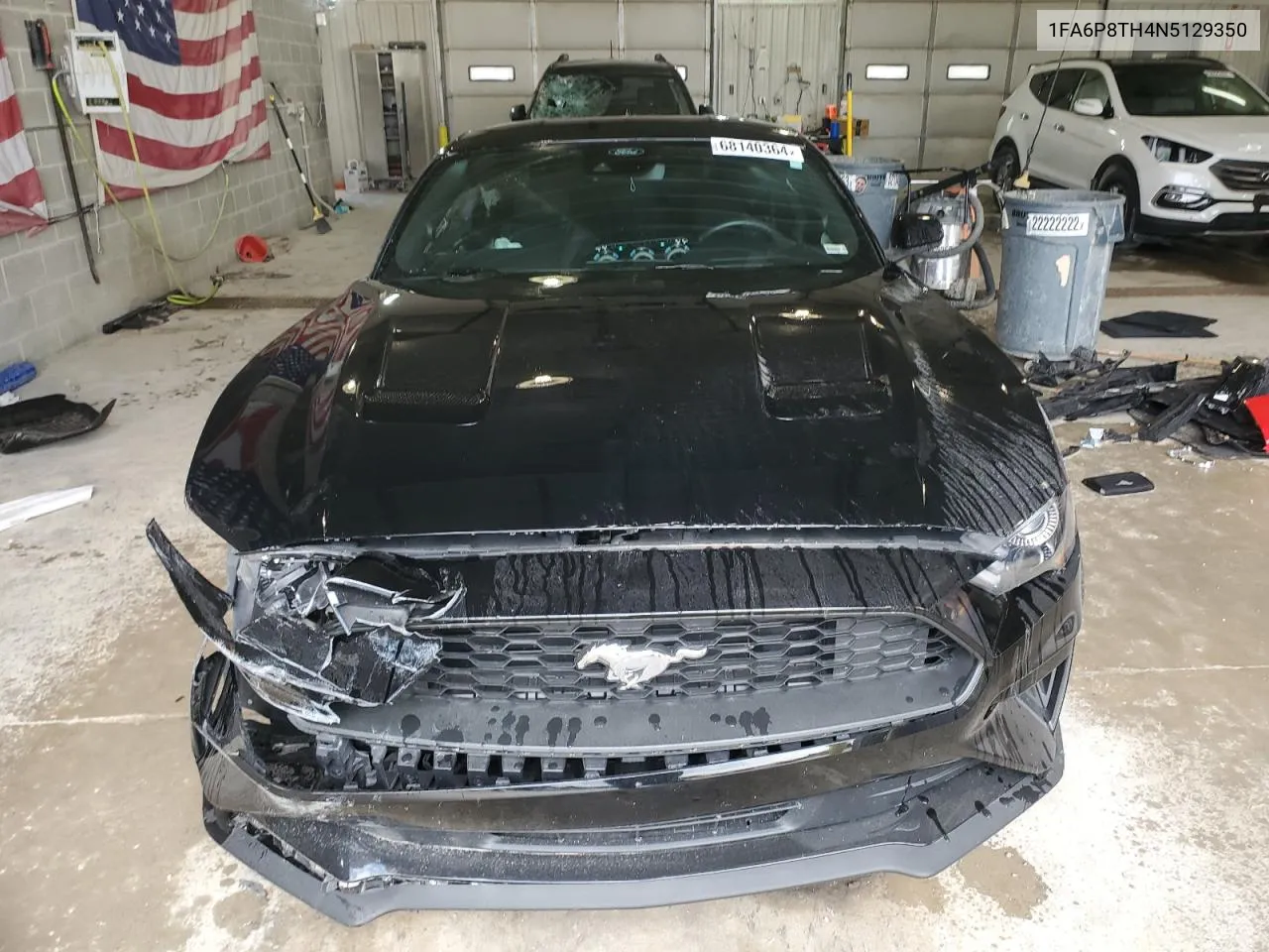 2022 Ford Mustang VIN: 1FA6P8TH4N5129350 Lot: 68140364