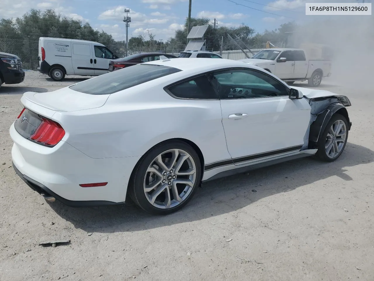 2022 Ford Mustang VIN: 1FA6P8TH1N5129600 Lot: 69024724