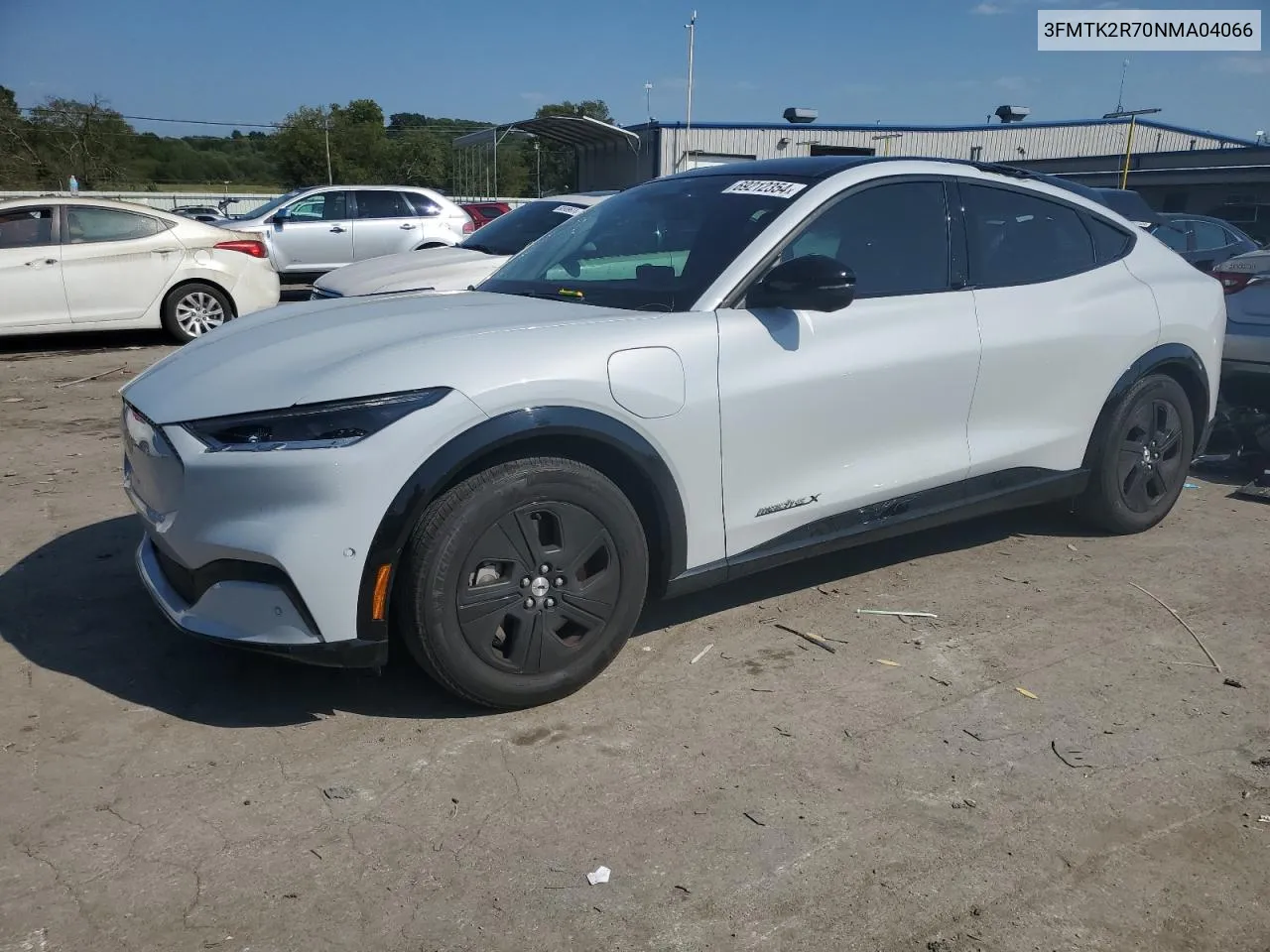 2022 Ford Mustang Mach-E California Route 1 VIN: 3FMTK2R70NMA04066 Lot: 69212354