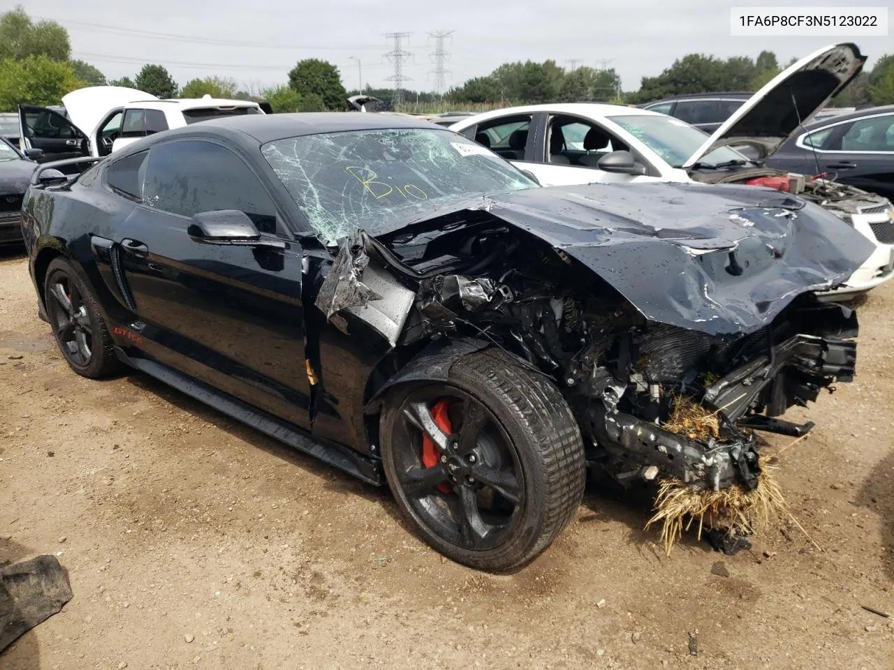 2022 Ford Mustang Gt VIN: 1FA6P8CF3N5123022 Lot: 69332214