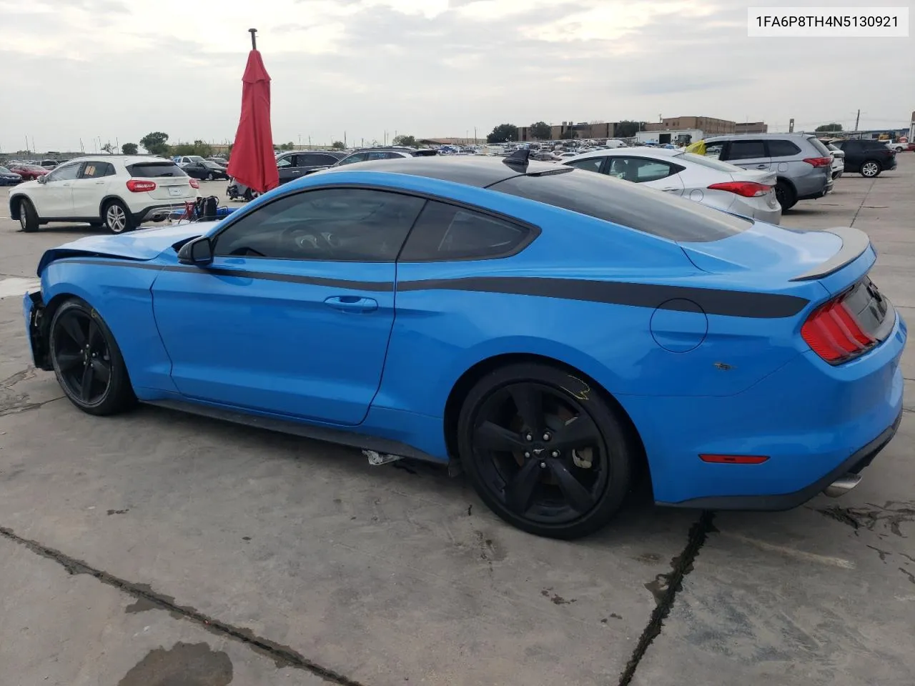 2022 Ford Mustang VIN: 1FA6P8TH4N5130921 Lot: 69635094