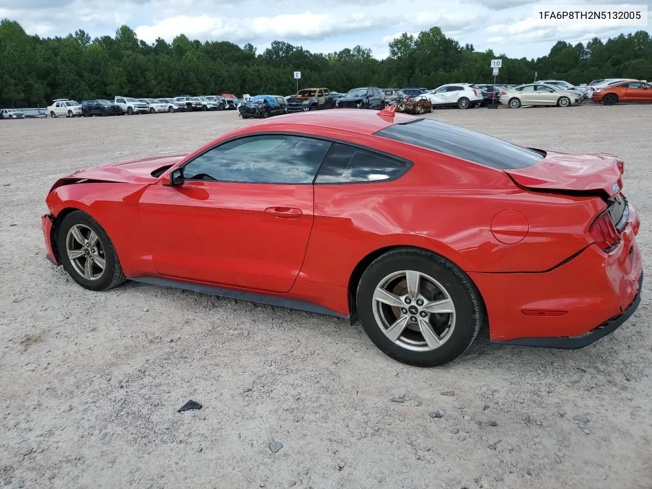 2022 Ford Mustang VIN: 1FA6P8TH2N5132005 Lot: 70121114