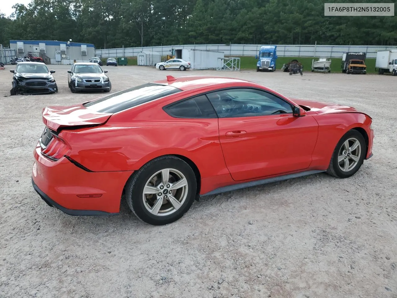 2022 Ford Mustang VIN: 1FA6P8TH2N5132005 Lot: 70121114