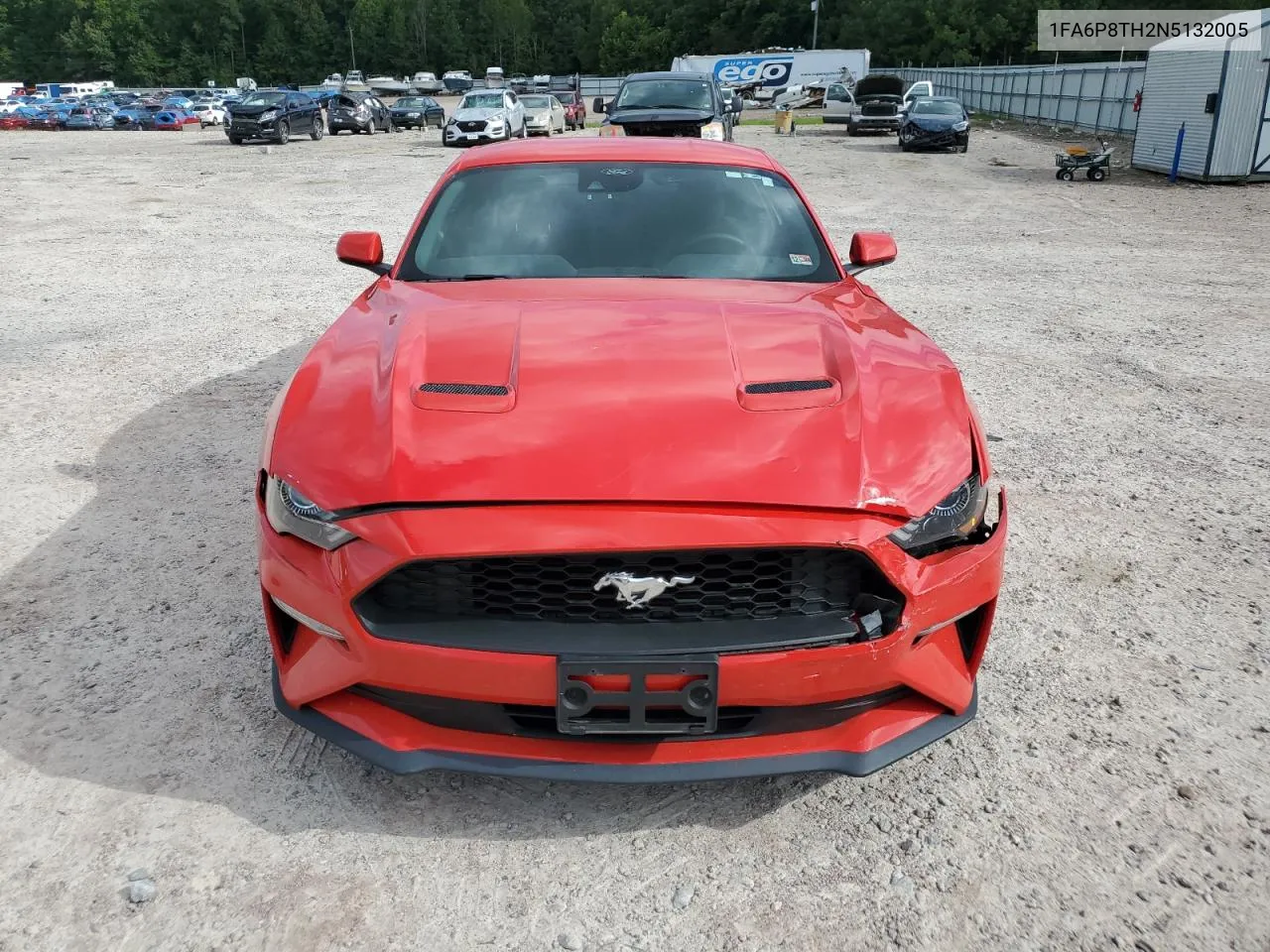 2022 Ford Mustang VIN: 1FA6P8TH2N5132005 Lot: 70121114