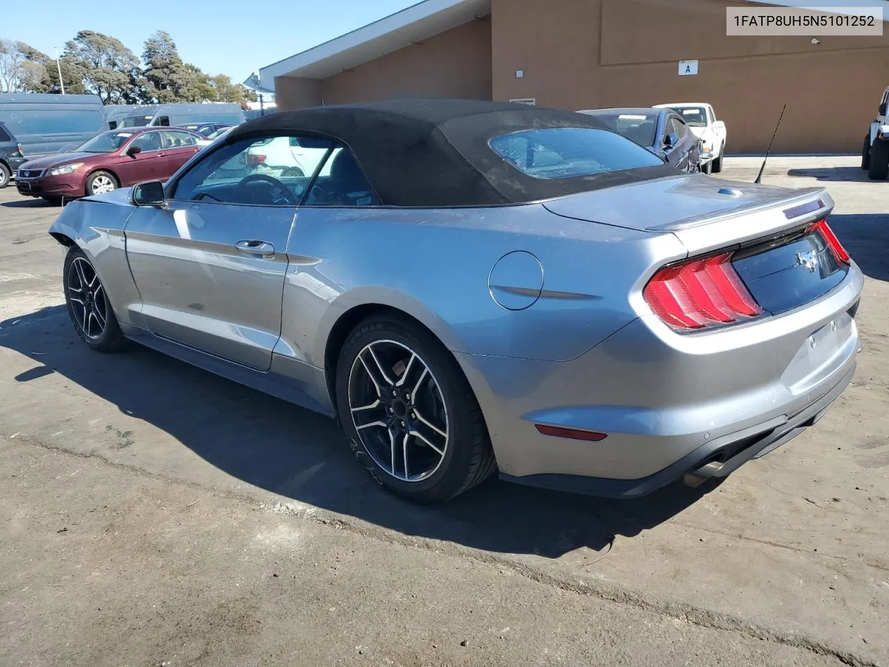 2022 Ford Mustang VIN: 1FATP8UH5N5101252 Lot: 70473334