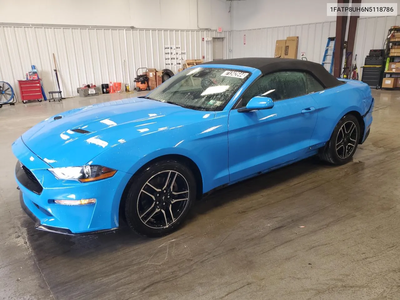 2022 Ford Mustang VIN: 1FATP8UH6N5118786 Lot: 71342644