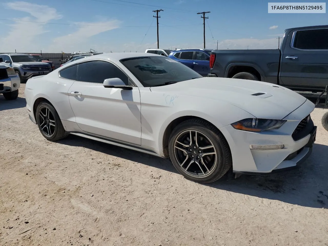 2022 Ford Mustang VIN: 1FA6P8TH8N5129495 Lot: 71391314