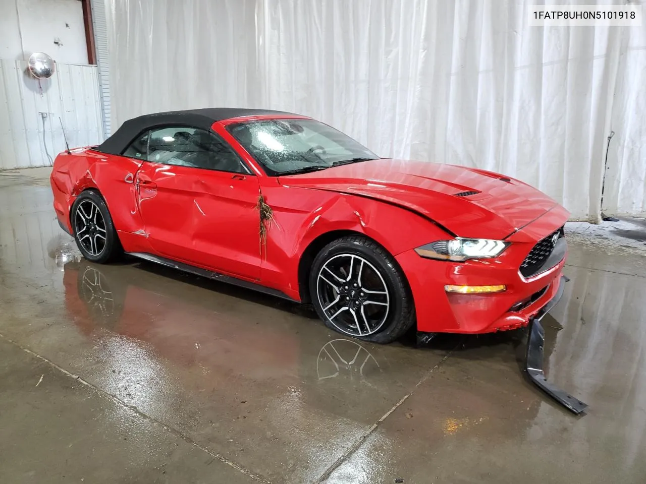 2022 Ford Mustang VIN: 1FATP8UH0N5101918 Lot: 71391444