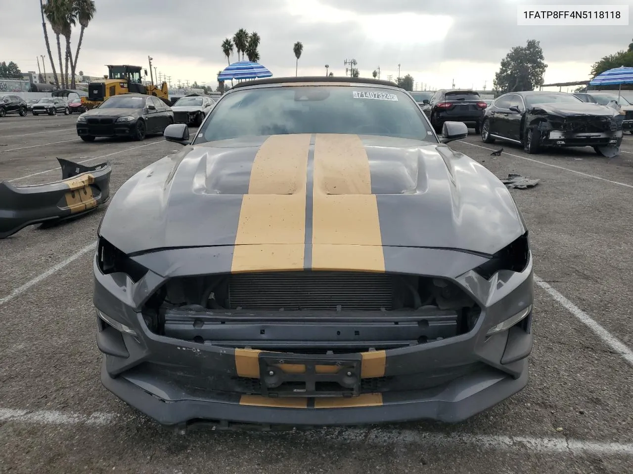 1FATP8FF4N5118118 2022 Ford Mustang Gt