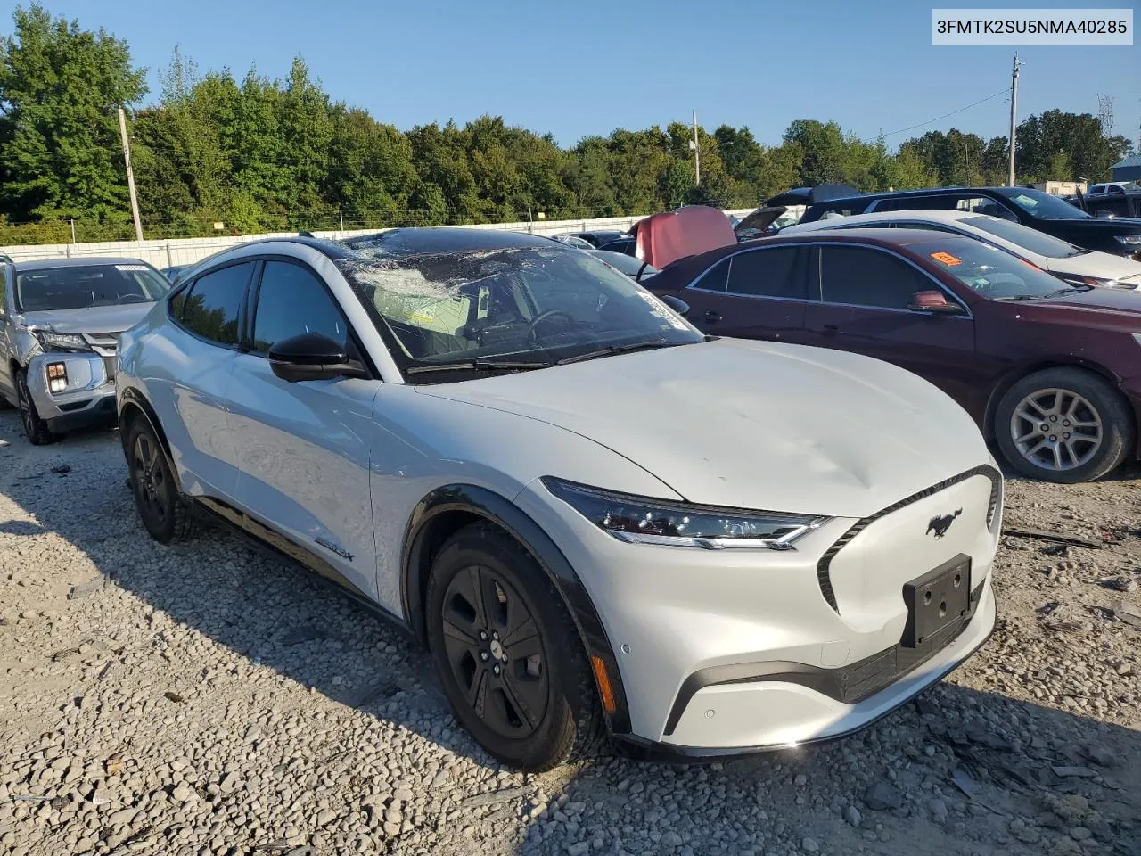 2022 Ford Mustang Mach-E California Route 1 VIN: 3FMTK2SU5NMA40285 Lot: 72056924