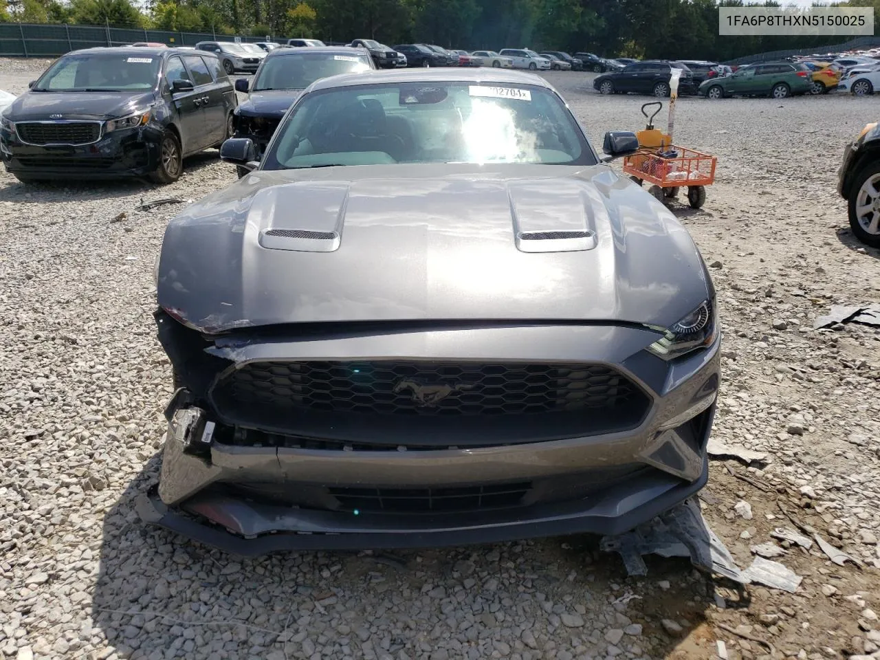 2022 Ford Mustang VIN: 1FA6P8THXN5150025 Lot: 72057634