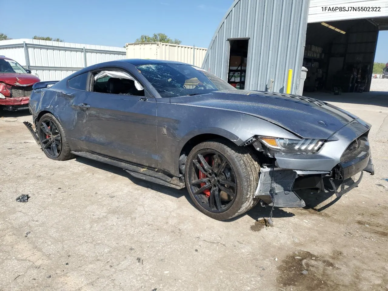 2022 Ford Mustang Shelby Gt500 VIN: 1FA6P8SJ7N5502322 Lot: 72252054