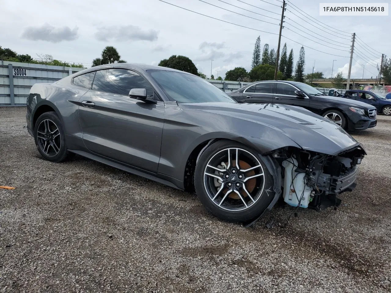 2022 Ford Mustang VIN: 1FA6P8TH1N5145618 Lot: 72347104