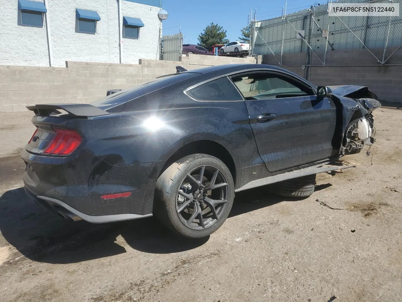 2022 Ford Mustang Gt VIN: 1FA6P8CF5N5122440 Lot: 72820684