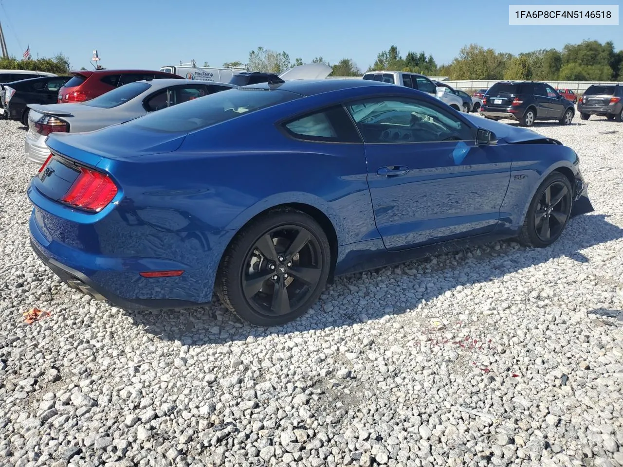 2022 Ford Mustang Gt VIN: 1FA6P8CF4N5146518 Lot: 73041064