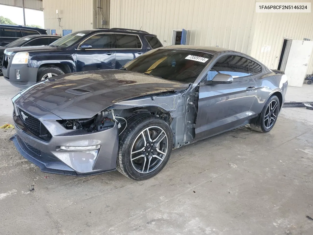 2022 Ford Mustang Gt VIN: 1FA6P8CF2N5146324 Lot: 73509114