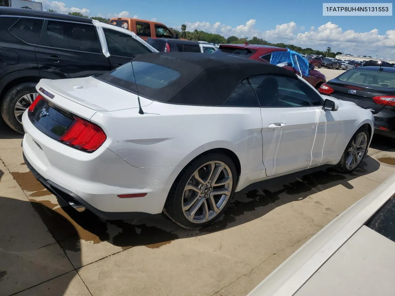 2022 Ford Mustang VIN: 1FATP8UH4N5131553 Lot: 73680124