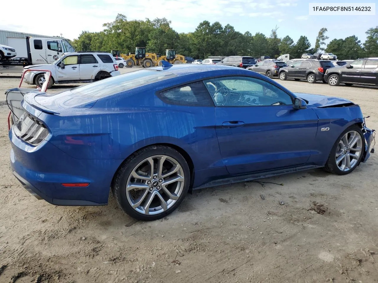 2022 Ford Mustang Gt VIN: 1FA6P8CF8N5146232 Lot: 74032024