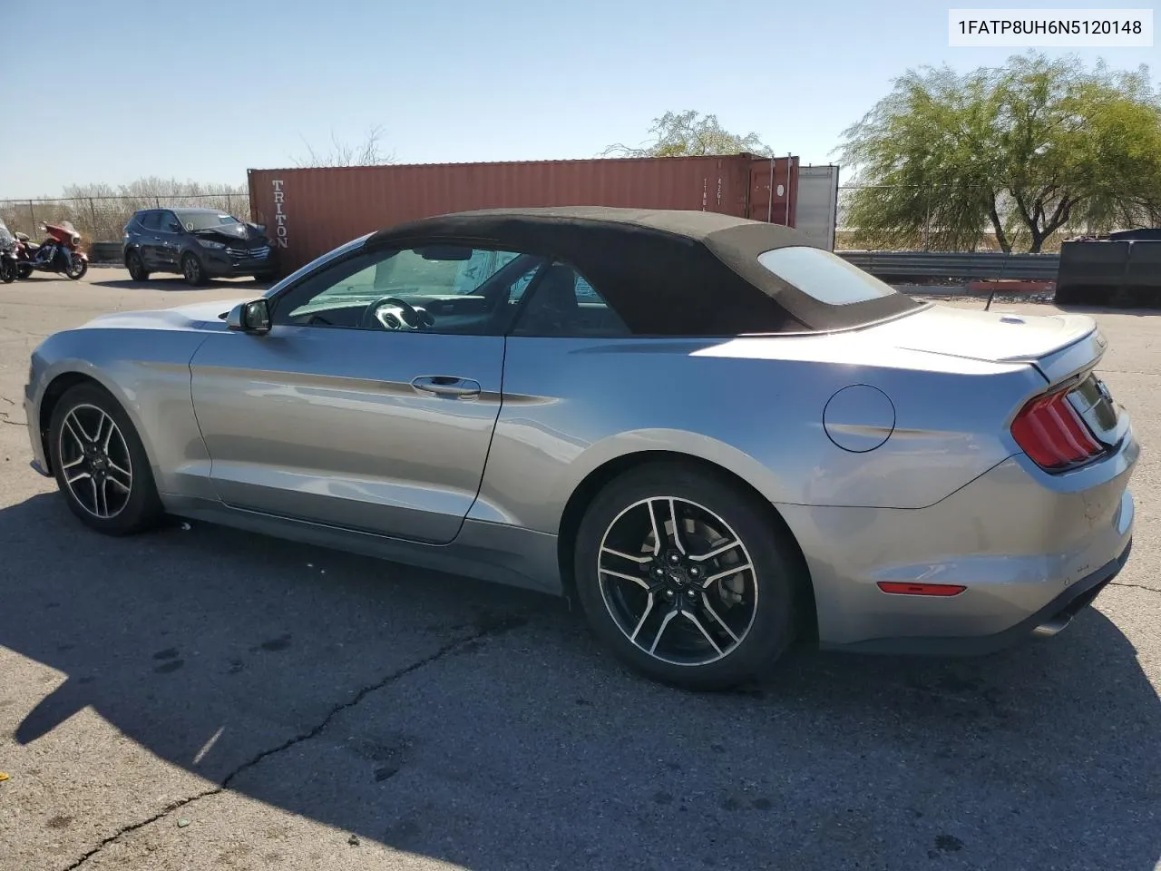 2022 Ford Mustang VIN: 1FATP8UH6N5120148 Lot: 74103814