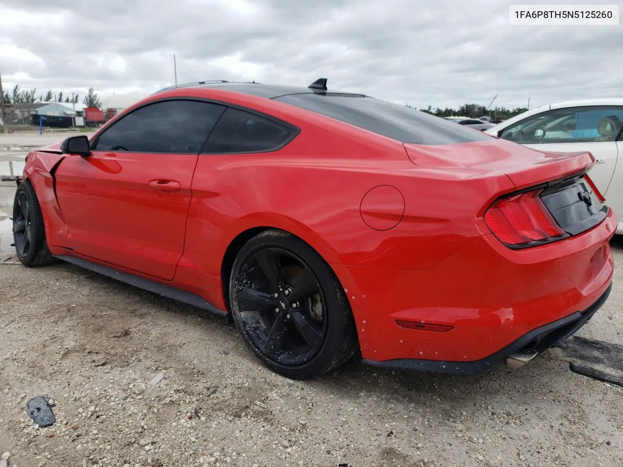 2022 Ford Mustang VIN: 1FA6P8TH5N5125260 Lot: 75007444