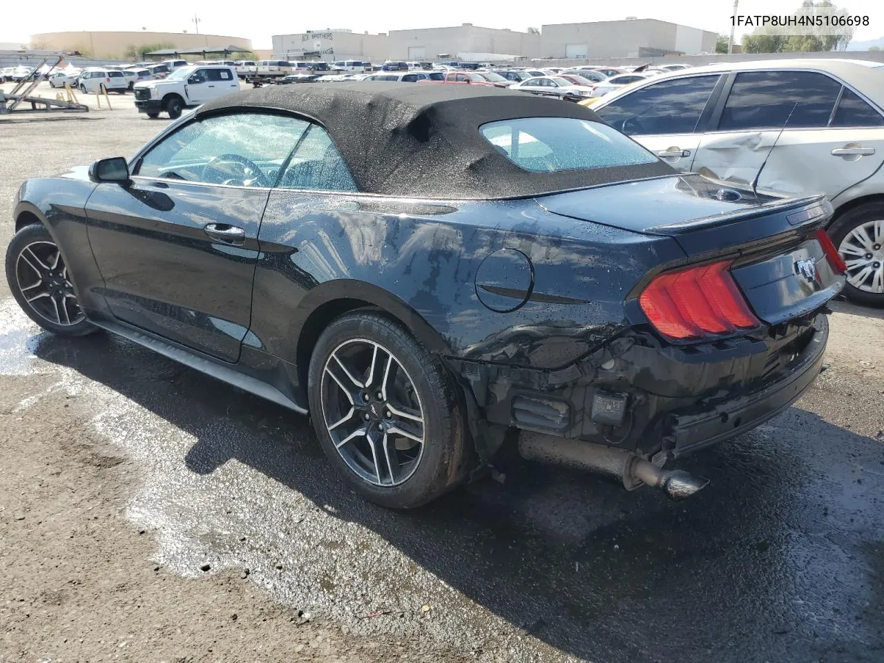 2022 Ford Mustang VIN: 1FATP8UH4N5106698 Lot: 75310464