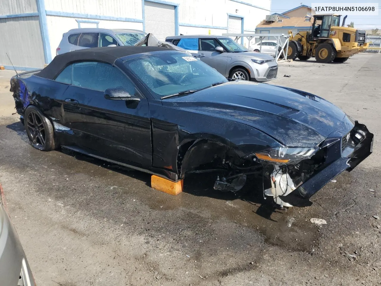 2022 Ford Mustang VIN: 1FATP8UH4N5106698 Lot: 75310464