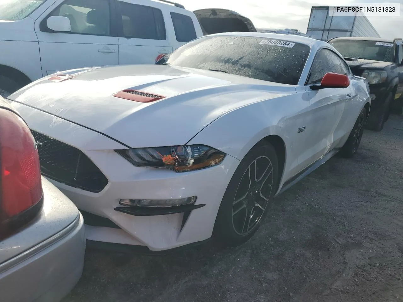 2022 Ford Mustang Gt VIN: 1FA6P8CF1N5131328 Lot: 75880284