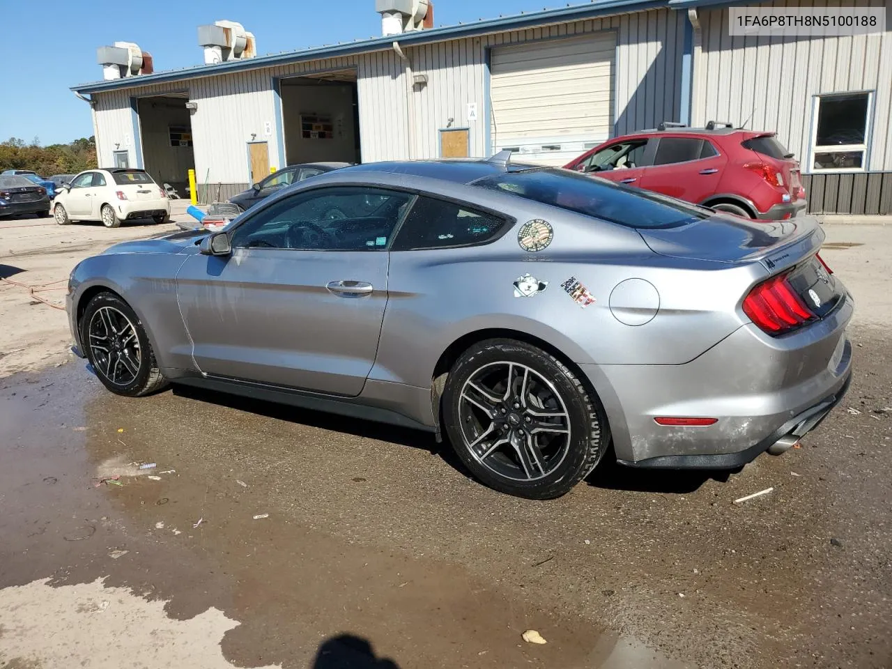 2022 Ford Mustang VIN: 1FA6P8TH8N5100188 Lot: 75943094