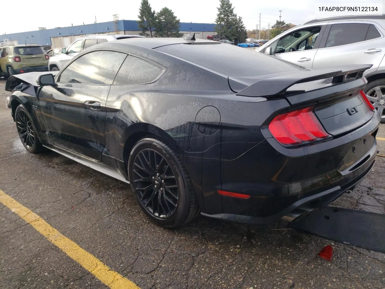 2022 Ford Mustang Gt VIN: 1FA6P8CF9N5122134 Lot: 76778944