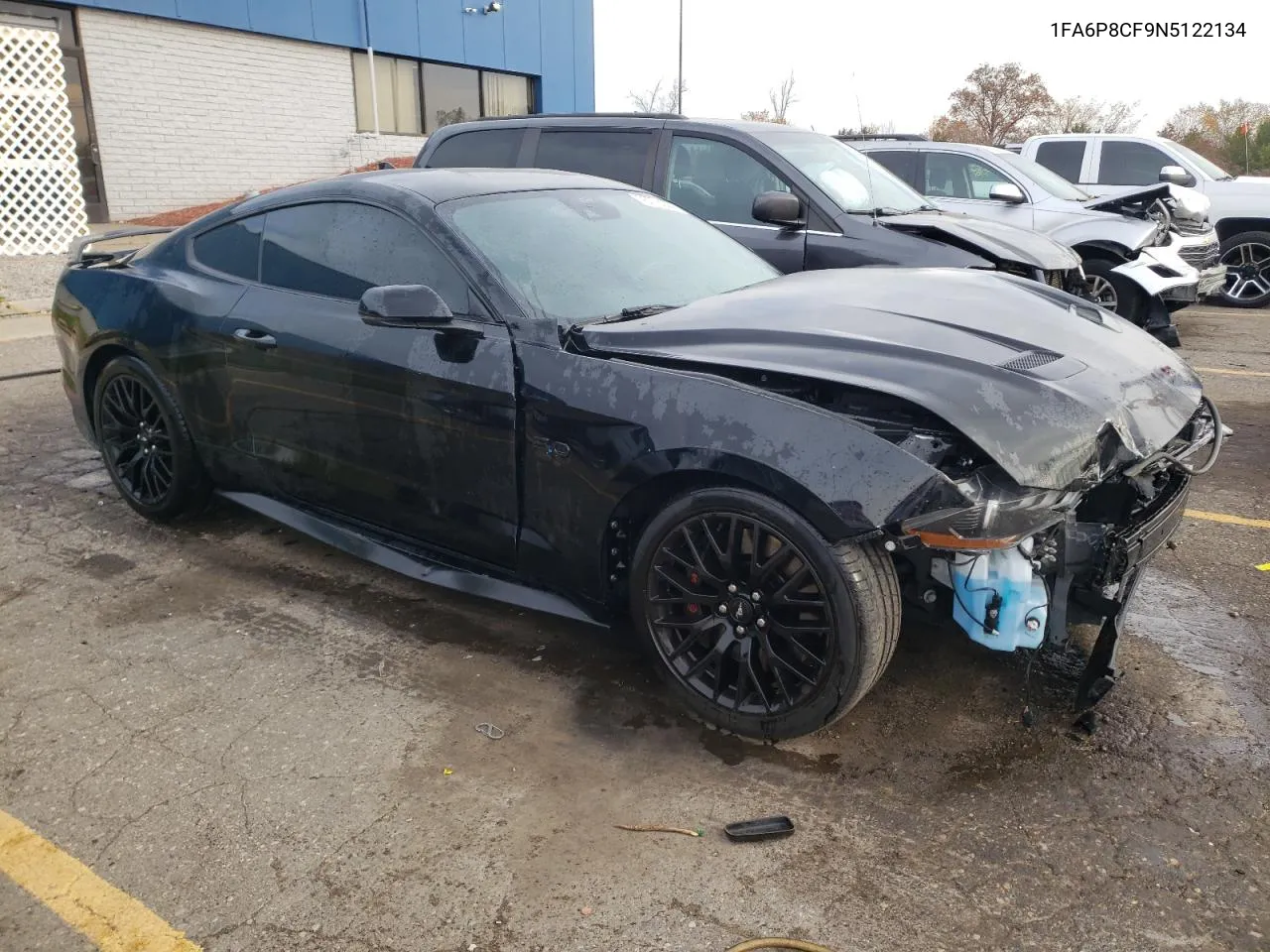 2022 Ford Mustang Gt VIN: 1FA6P8CF9N5122134 Lot: 76778944