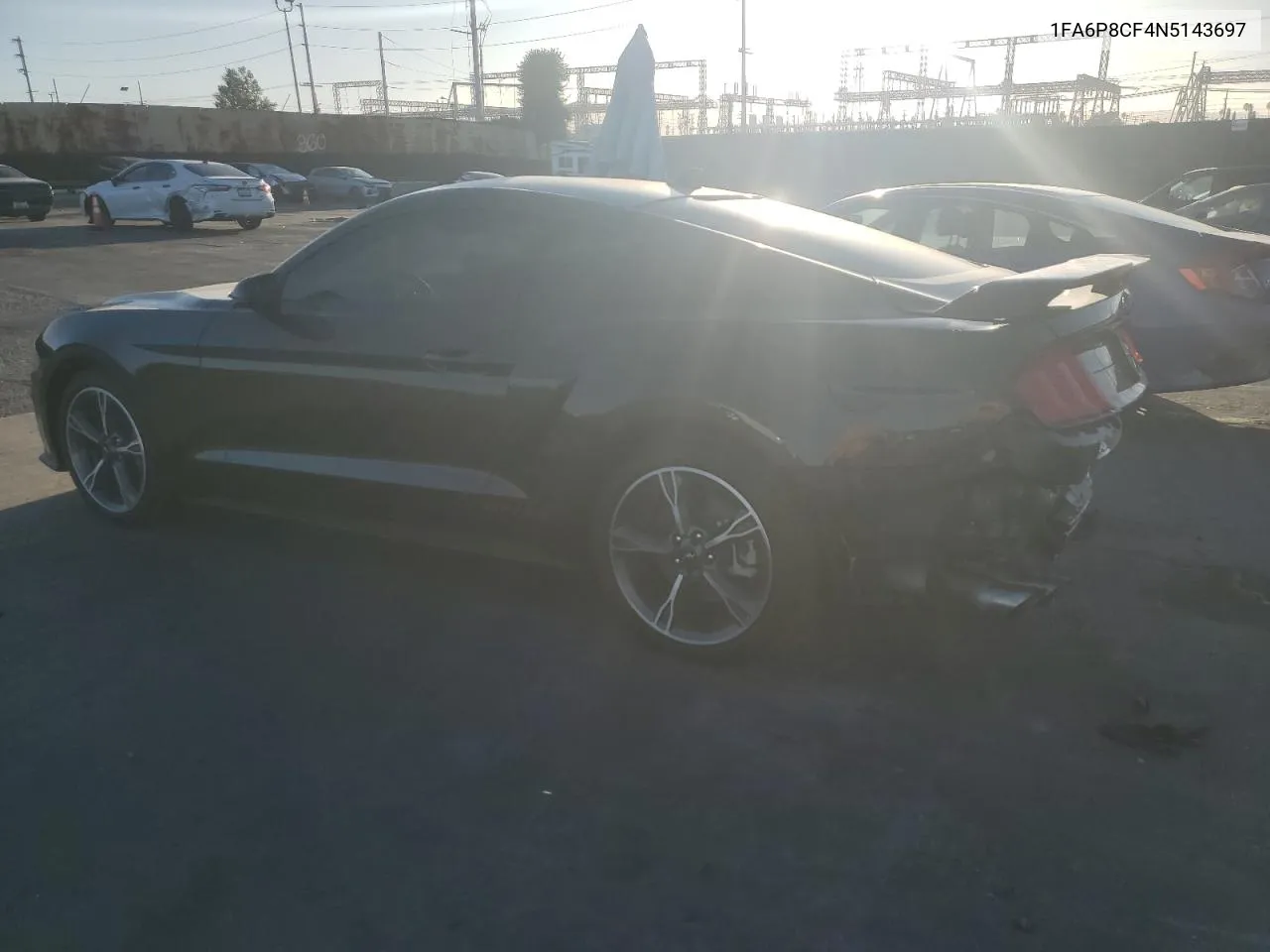 2022 Ford Mustang Gt VIN: 1FA6P8CF4N5143697 Lot: 77027654