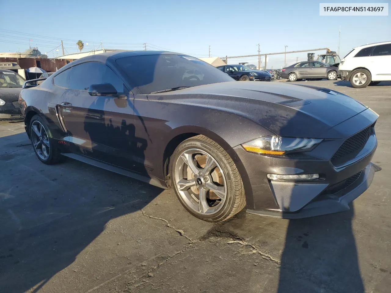 2022 Ford Mustang Gt VIN: 1FA6P8CF4N5143697 Lot: 77027654