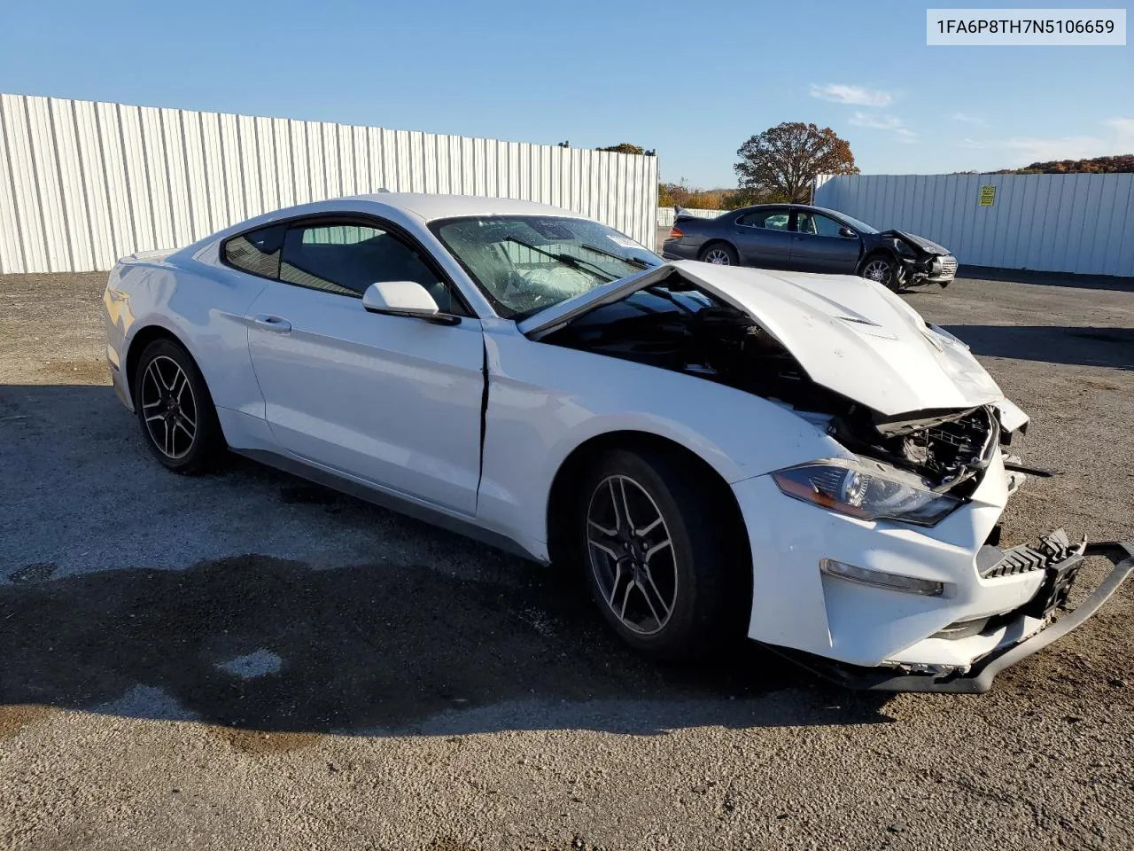 2022 Ford Mustang VIN: 1FA6P8TH7N5106659 Lot: 77389914